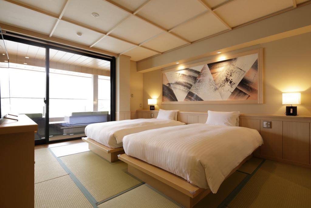 Готель Fujikawaguchiko Onsen Konanso Екстер'єр фото A room at the hotel